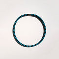 Slims Necklace Single Blue & Black
