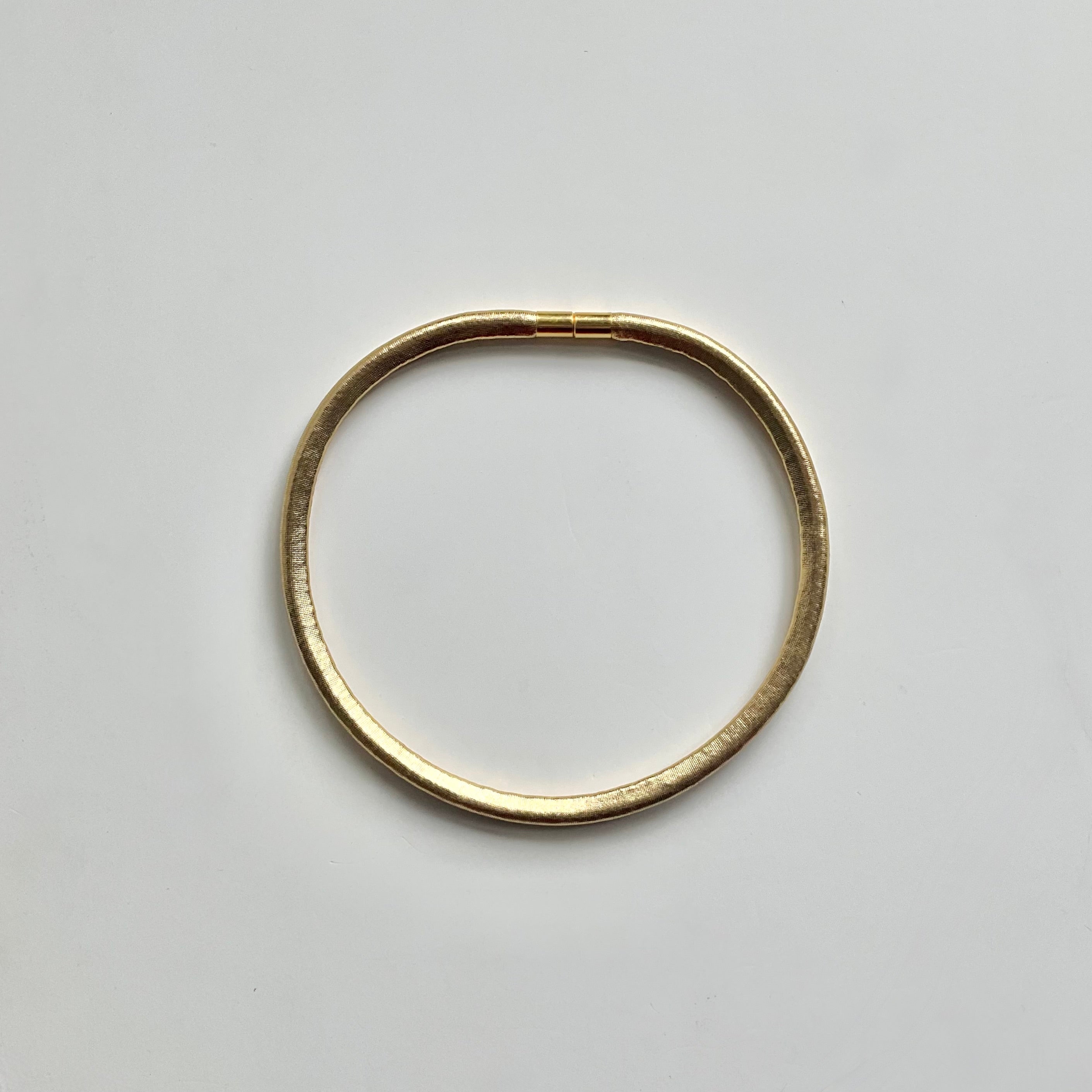 Slims Necklace Single Metallic Gold