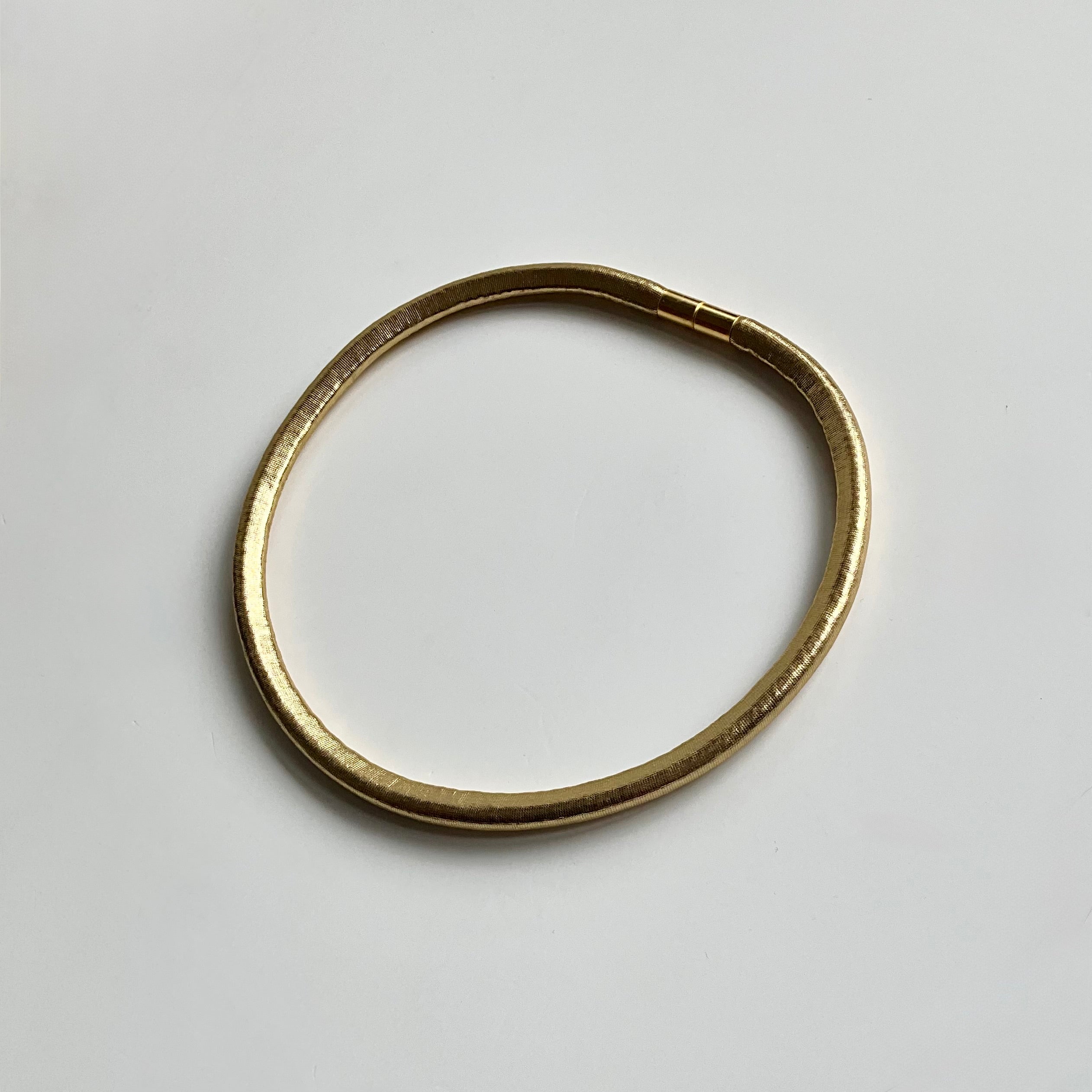 Slims Necklace Single Metallic Gold