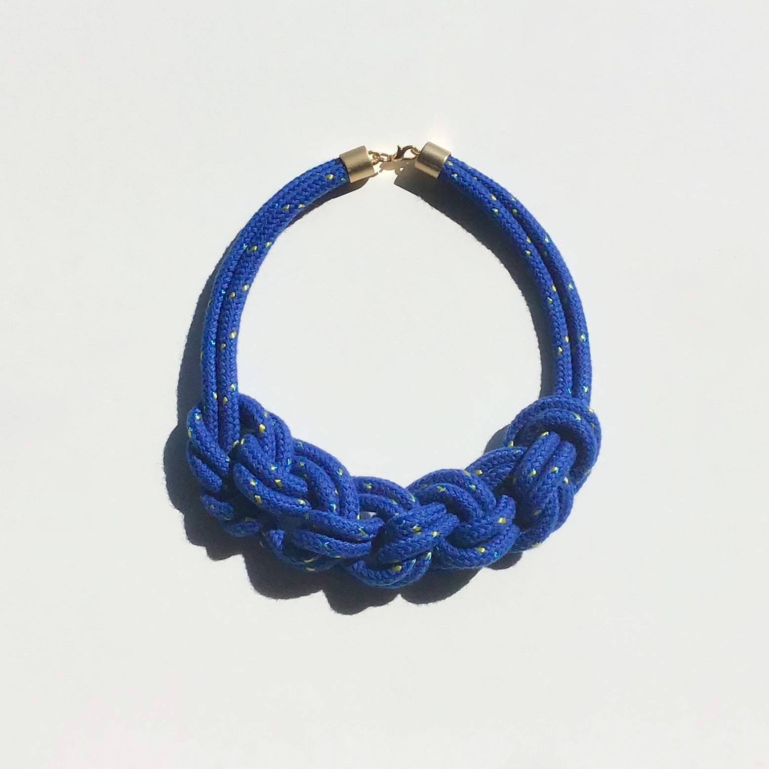 Loope Necklace Cobalt Blue