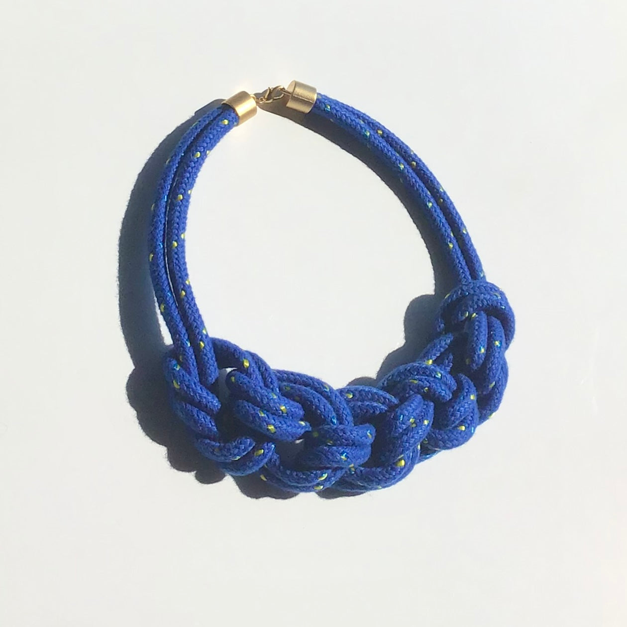 Loope Necklace Cobalt Blue