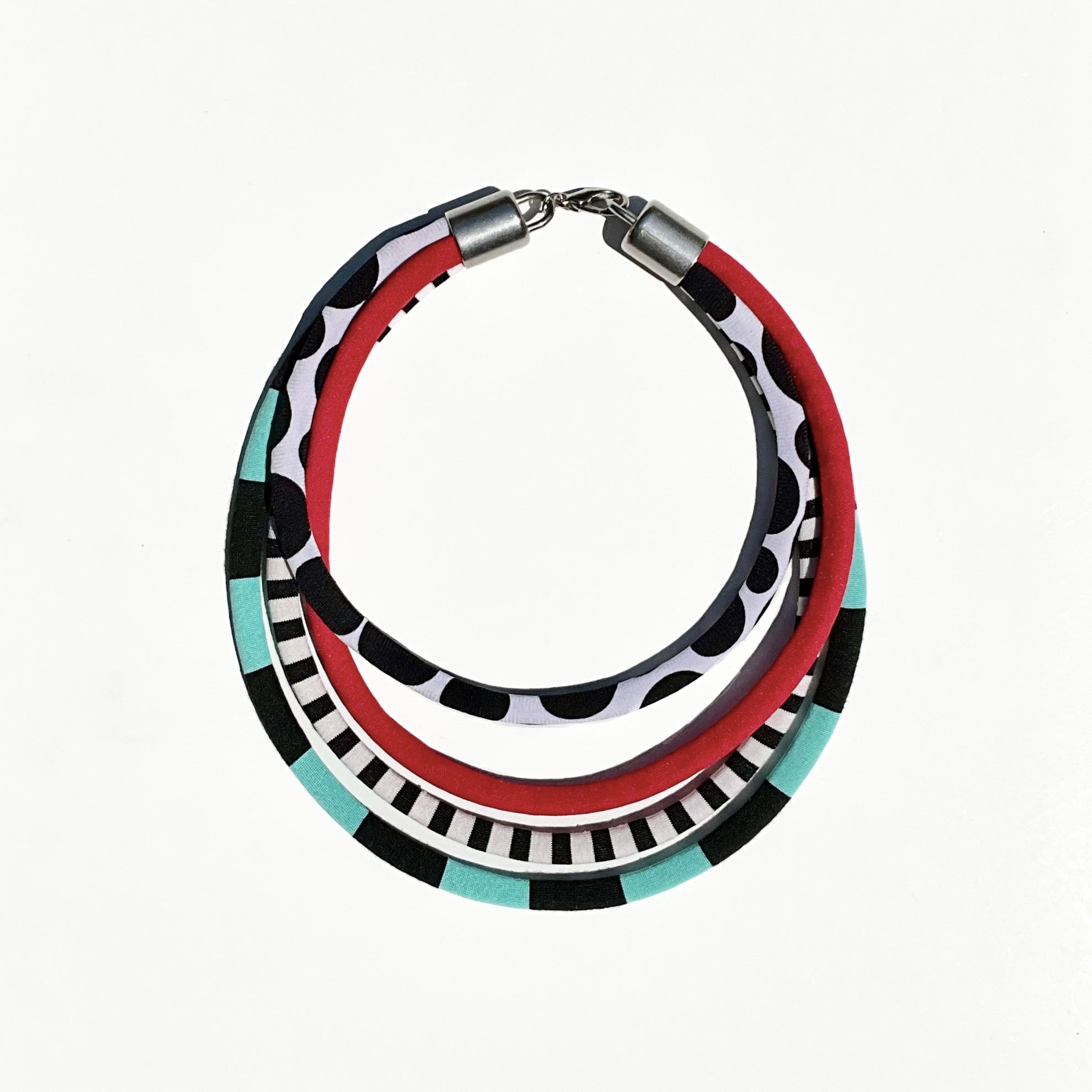 SLIMS NECKLACE Mint&Polka